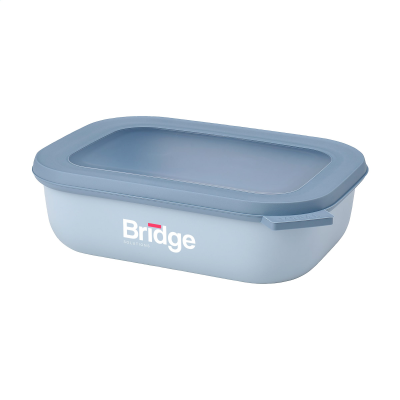 MEPAL CIRQULA MULTI USE RECTANGULAR BOWL 1 L LUNCH BOX in Nordic Blue