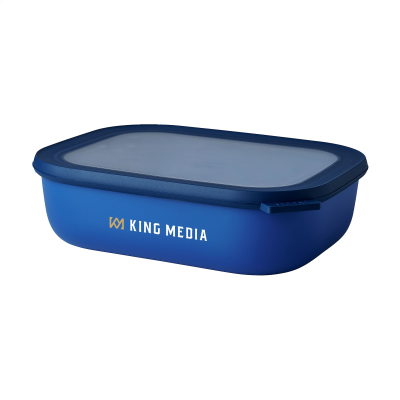 MEPAL CIRQULA MULTI USE RECTANGULAR BOWL 2 L LUNCH BOX in Vivid Blue