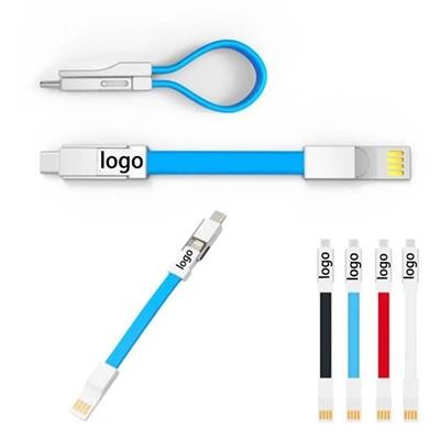 3-IN-1 DATA CABLE KEYRING CHAIN