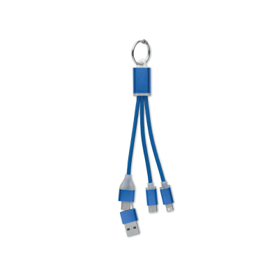 4 in 1 Charger Cable Type C in Blue