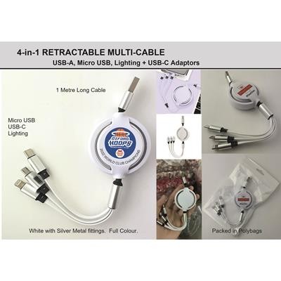 4-IN-1 RETRACTABLE CHARGER CABLES