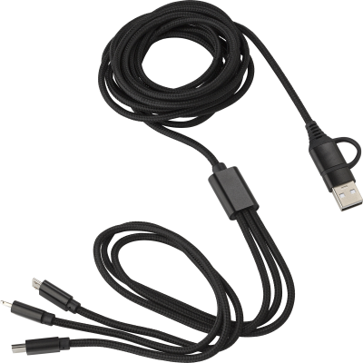 CHARGER CABLE in Black