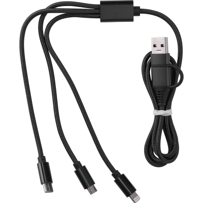 CHARGER CABLE in Black