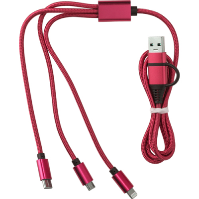 CHARGER CABLE in Red