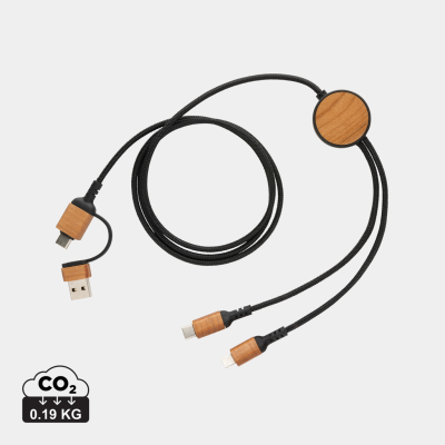 OHIO RCS CERTIFIED RECYCLED PLASTIC 6-IN-1 CABLE in Black