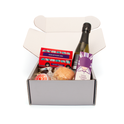 GIFT BOXES - JUBILEE AFTERNOON TEA - SILVER - with Prosecco