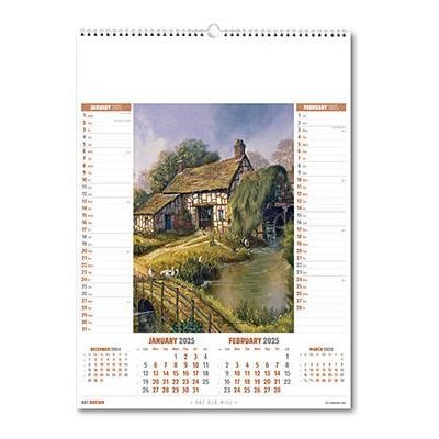 ART BRITAIN WALL CALENDAR