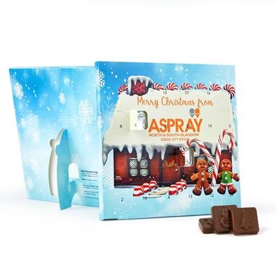 CHOCOLATE DESK TOP ADVENT CALENDAR