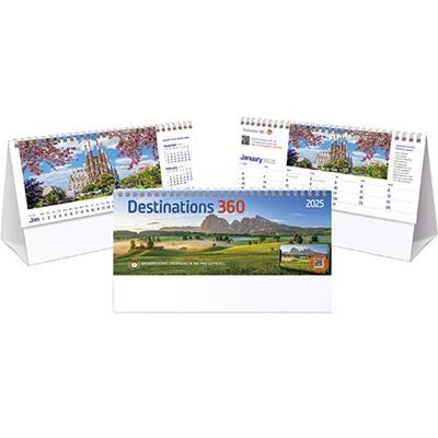 DESTINATION 360 DESK CALENDAR