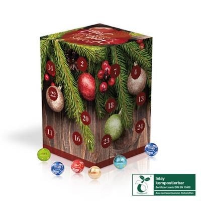 PERSONALISED EXTRA LARGE LINDT CUBE ADVENT CALENDAR