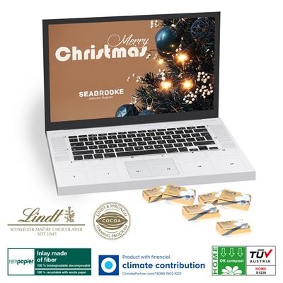 PERSONALISED LAPTOP LINDT SELECT BIODEGRADABLE ADVENT CALENDAR