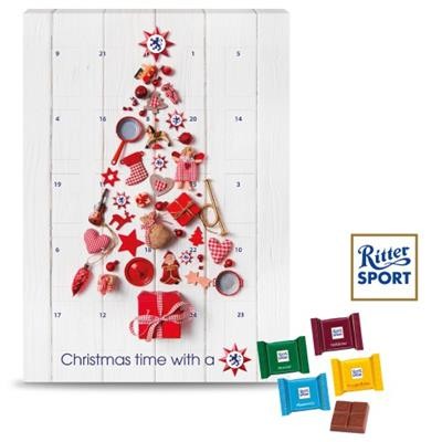 PERSONALISED RITTER SPORTS WALL ADVENT CALENDAR