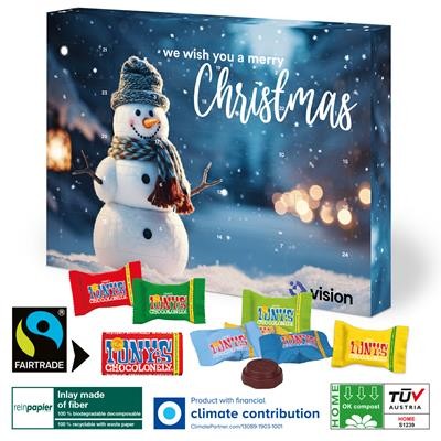 PERSONALISED TONYS CHOCOLONELY FAIRTRADE XL ADVENT