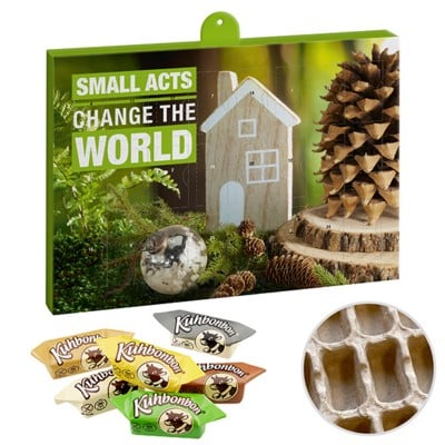 PREMIUM GIFT ADVENT CALENDAR ECO with Kuhbonbons ®