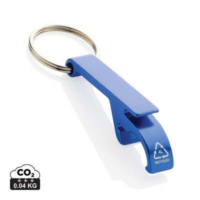 RCS RECYCLED ALUMINUM BOTTLE AND CAN OPENER in Blue