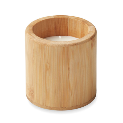 PLANT BASED WAX CANDLE 160 GR in Brown