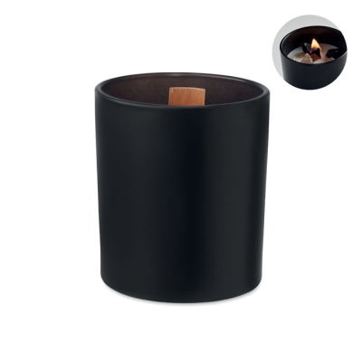 PLANT BASED WAX CANDLE 200 GR in Black