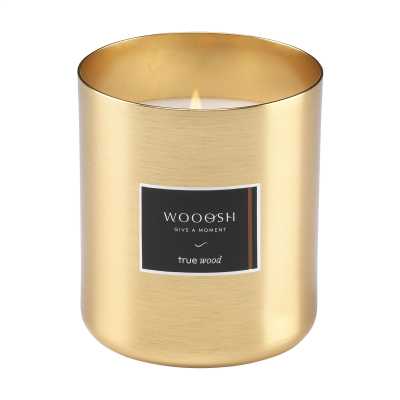 WOOOSH SCENTED CANDLE TRUE WOOD X-MAS in Rose Gold