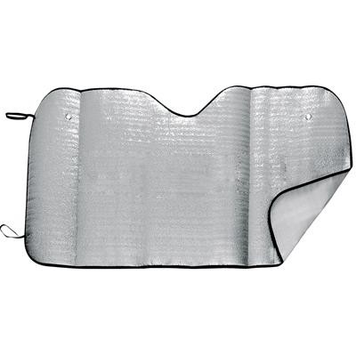 METALLIC CAR SHADE in Silver, supplied with suction cups