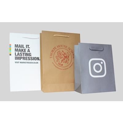 CALYPSO BROWN 200GSM KRAFT LUXURY PAPER CARRIER BAG