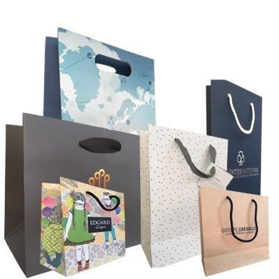 DUNHAM FSC STANDARD ROPE HANDLES PAPER CARRIER BAG