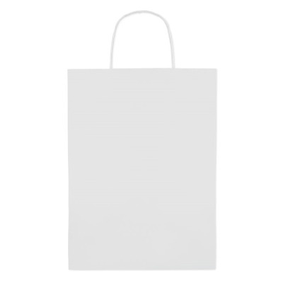 GIFT PAPER BAG LARGE 150 GR & M² in White