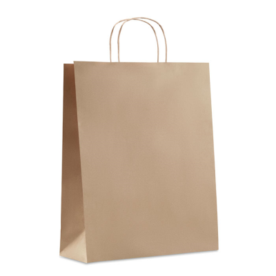 LARGE GIFT PAPER BAG 90 GR & M² in Brown