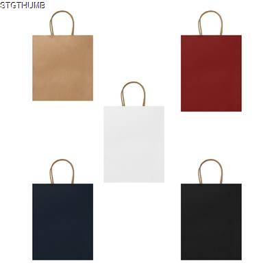 ROBLE 110 GSM PAPER BAG in Natural Finish