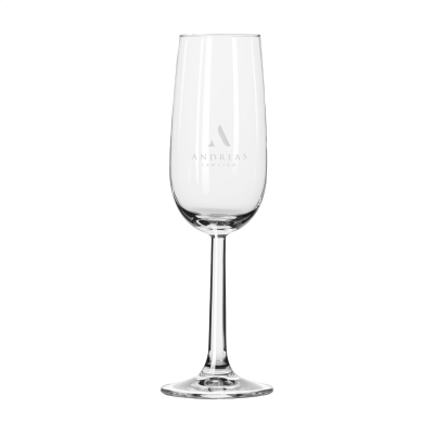 BOURGOGNE CHAMPAGNE GLASS 170 ML in Clear Transparent