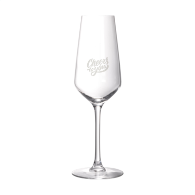 LOIRE CHAMPAGNE GLASS 230 ML in Clear Transparent