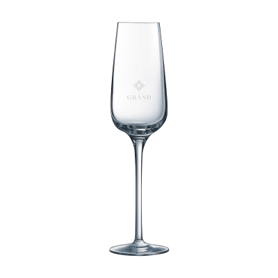 RIVIERA CHAMPAGNE GLASS 210 ML in Clear Transparent