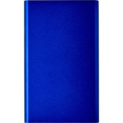 ALUMINIUM METAL POWER BANK in Cobalt Blue