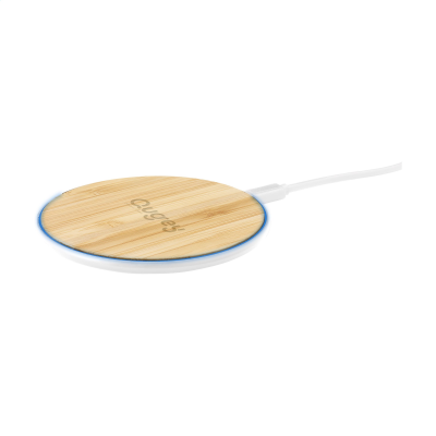 Bamboo 10W Wireless Charger wireless fast charger in white