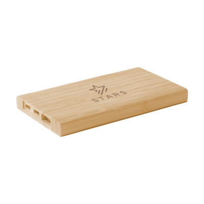 BAMBOO 4000 POWERBANK EXTERNAL CHARGER in Bamboo