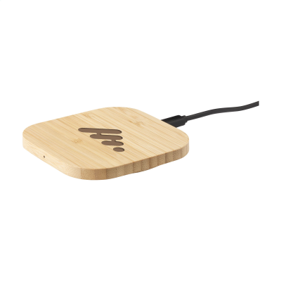 BAMBOO 5W CORDLESS CHARGER CORDLESS CHARGER in Bamboo