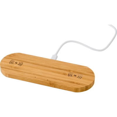 BAMBOO CORDLESS CHARGER in Bamboo