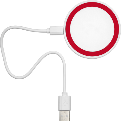 CORDLESS CHARGER in White & Red