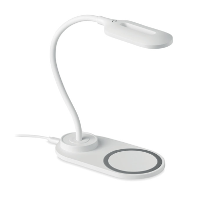 DESK TOP LIGHT AND CHARGER 10W in White