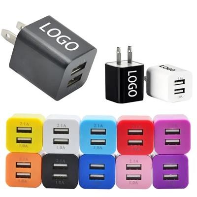 DUAL PORT USB PHONE CHARGER