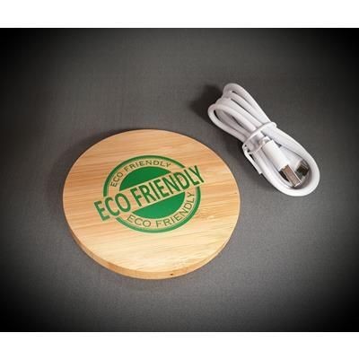 ECO BAMBOO CORDLESS CHARGER