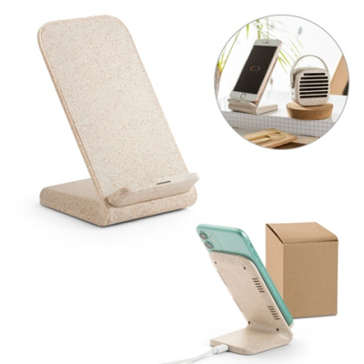 ENGLERT WHEAT STRAW MOBLE PHONE HOLDER & CHARGER