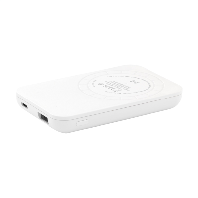 FORCE MAGNETIC RCS RECYCLED CORDLESS POWERBANK 5000 in White