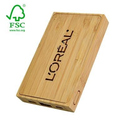 FSC APPROVED BAMBOO POWER BANK