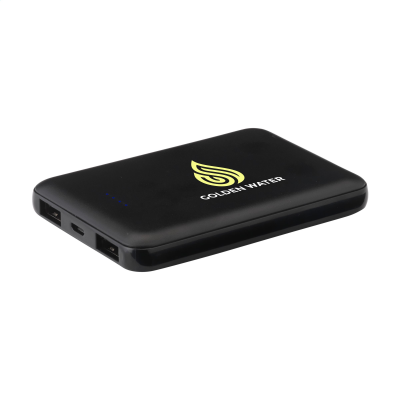 POCKETPOWER 5000 RCS RECYCLED POWERBANK in Black