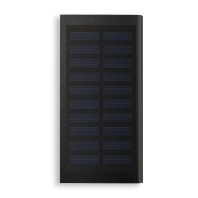 SOLAR POWER BANK 8000 MAH in Black