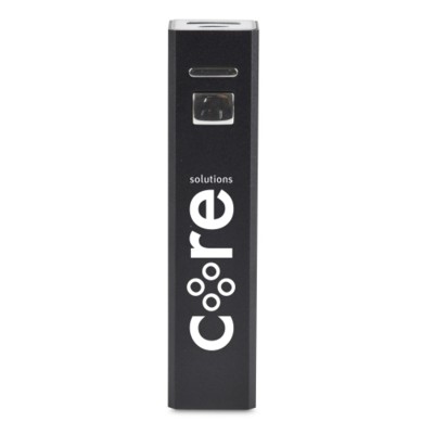 STANDARD CUBOID POWER BANK in Black