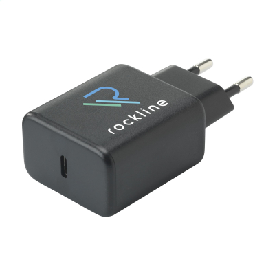 USB-C 20W WALTER WALL CHARGER PLUG in Black