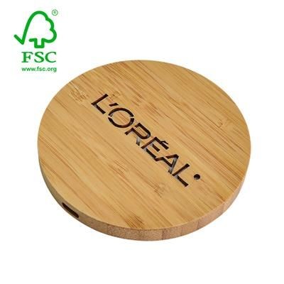 W23 15W BAMBOO CORDLESS CHARGING PAD