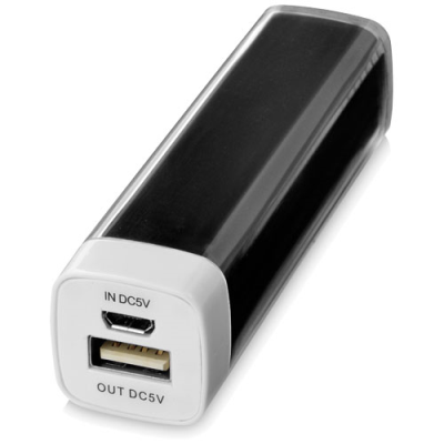 WS102 2200 & 2600 MAH POWERBANK in Solid Black