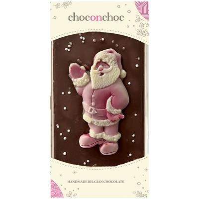 BELGIAN CHOCOLATE FATHER CHRISTMAS SANTA BAR